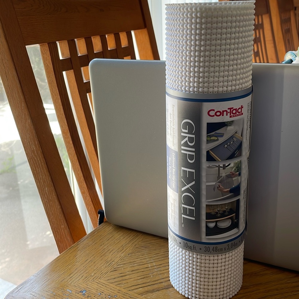 CON-TACT Non-Adhesive Shelf And Drawer Non-Slip Liner 12in.x 10ft. NEW